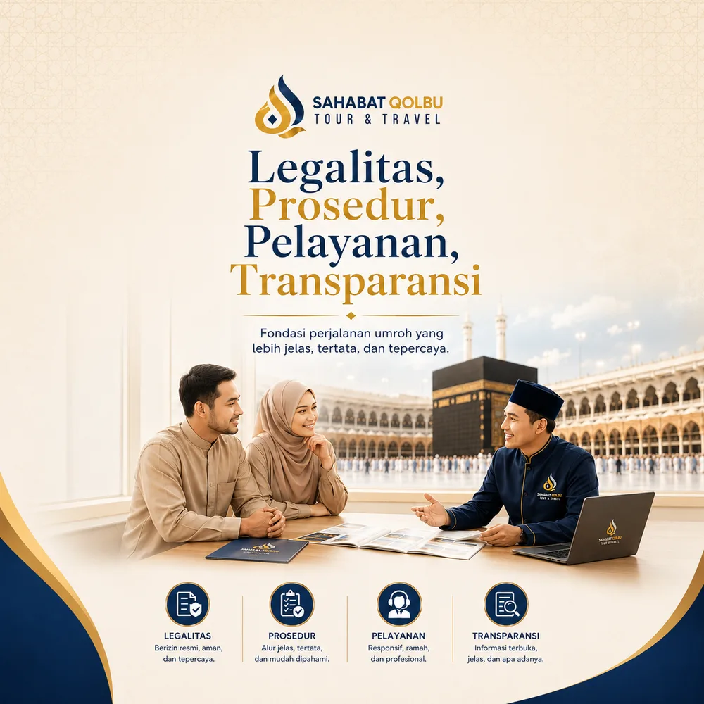 Legalitas, Prosedur, Pelayanan, dan Transparansi: Fondasi Perjalanan Umroh Bersama SQ Travel