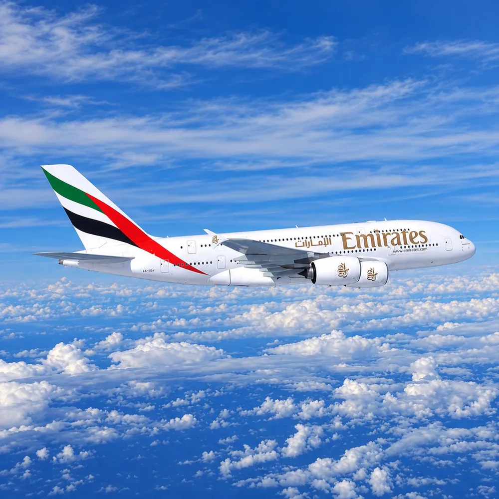 EK – Emirates: Pilihan Maskapai untuk Perjalanan Umroh melalui Dubai ke Tanah Suci