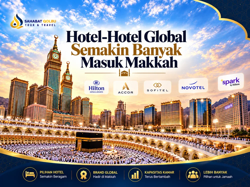 Hotel-Hotel Global Semakin Banyak Masuk Makkah