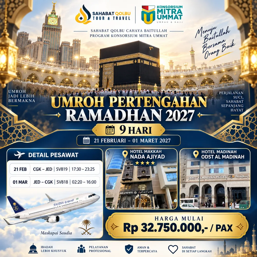 UMROH PERTENGAHAN RAMADHAN 2027 - Utama - flyer 1